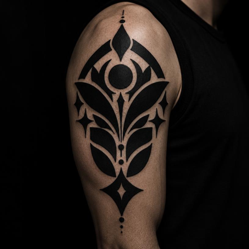Blackwork tattoo